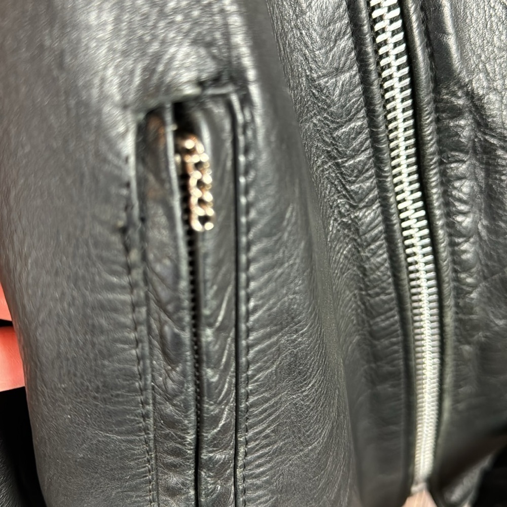 Excelled Vintage Leather Jacket- Size 42 - Picture 6 of 16